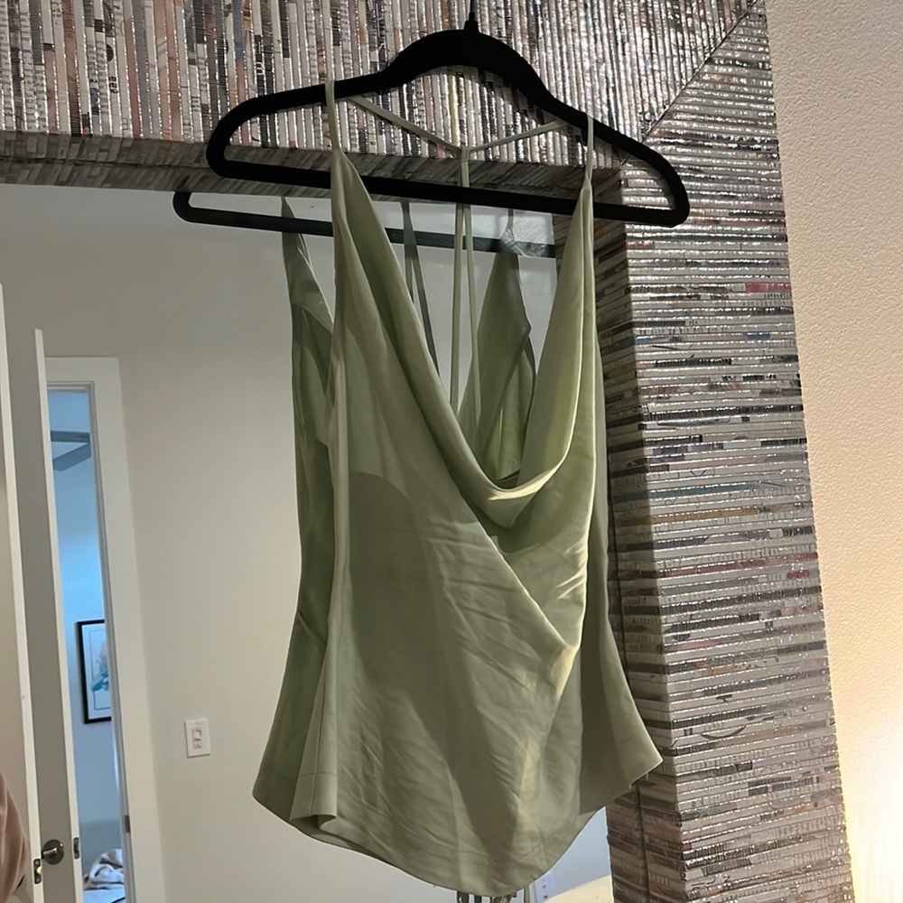 Intermix Cowl Neck Top